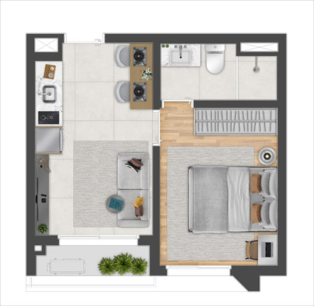 Imagem Imóvel com 1 Quarto à Venda, 30 m² em Campo Belo - São Paulo Imagem Imóvel com 1 Quarto à Venda, 30 m² em Campo Belo - São Paulo