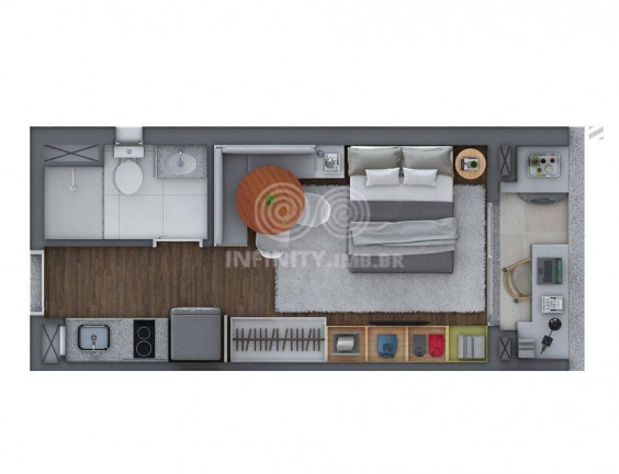 Imagem Apartamento com 1 Quarto à Venda, 23 m² em Belém - São Paulo Imagem Apartamento com 1 Quarto à Venda, 23 m² em Belém - São Paulo