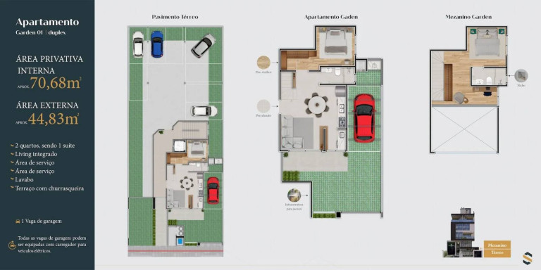 Imagem Apartamento com 3 Quartos à Venda, 98 m² em Mariscal - Bombinhas Imagem Apartamento com 3 Quartos à Venda, 98 m² em Mariscal - Bombinhas