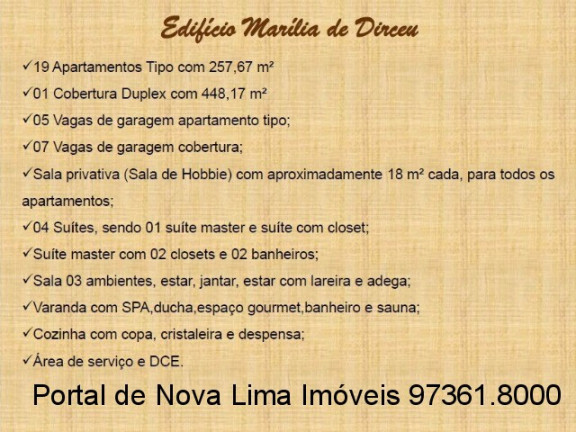 Imagem Apartamento com 4 Quartos à Venda, 280 m² em Vale Do Sereno - Nova Lima