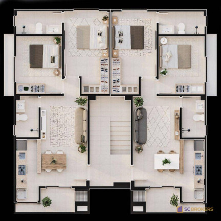 Imagem Apartamento com 2 Quartos à Venda, 60 m² em Gravatá - Navegantes Imagem Apartamento com 2 Quartos à Venda, 60 m² em Gravatá - Navegantes
