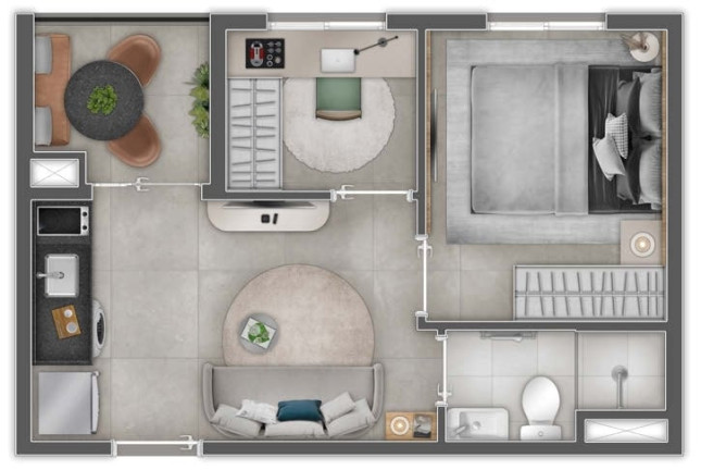 Imagem Apartamento com 2 Quartos à Venda, 35 m² em Ipiranga - São Paulo Imagem Apartamento com 2 Quartos à Venda, 35 m² em Ipiranga - São Paulo