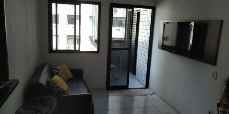 Imagem Apartamento com 1 Quarto à Venda, 52 m² em Itararé - São Vicente Imagem Apartamento com 1 Quarto à Venda, 52 m² em Itararé - São Vicente