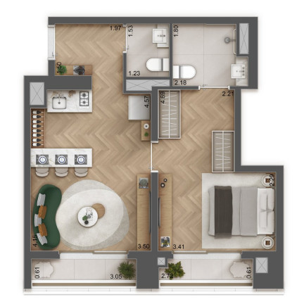 Imagem Imóvel com 1 Quarto à Venda, 28 m² em Jardim América - São Paulo