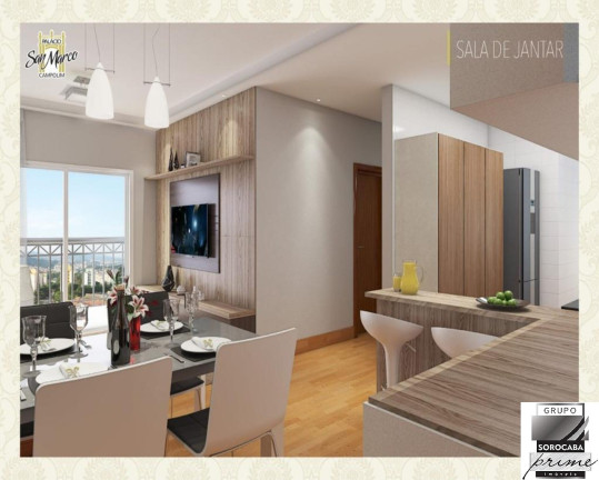 Imagem Apartamento com 2 Quartos à Venda, 61 m² em Parque Campolim - Sorocaba Imagem Apartamento com 2 Quartos à Venda, 61 m² em Parque Campolim - Sorocaba