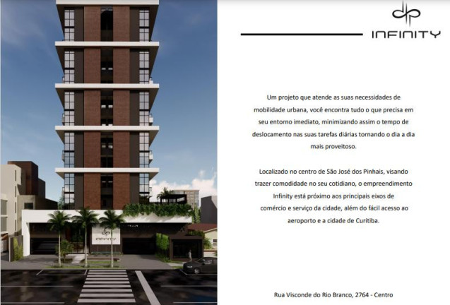 Imagem Apartamento com 3 Quartos à Venda, 107 m² em Centro - São José Dos Pinhais
