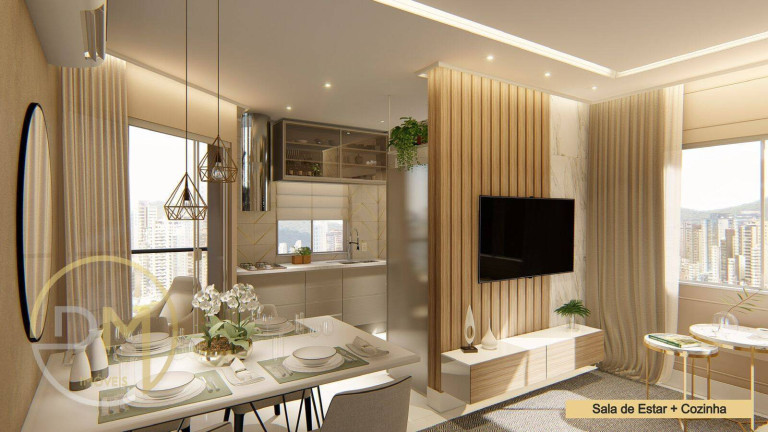 Imagem Apartamento com 2 Quartos à Venda, 70 m² em Morretes - Itapema