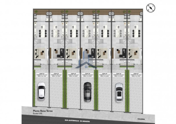 Imagem Sobrado com 2 Quartos à Venda, 92 m² em Boa Vista - Joinville