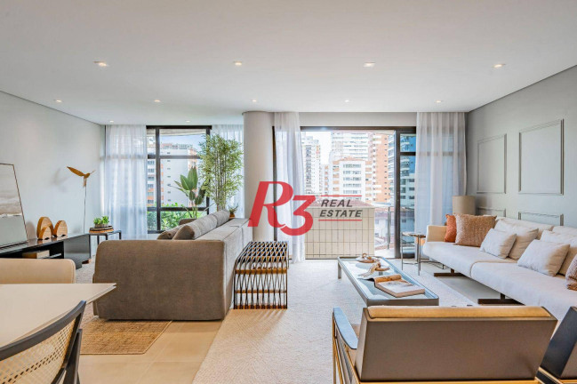 Imagem Apartamento com 3 Quartos à Venda, 185 m² em Gonzaga - Santos Imagem Apartamento com 3 Quartos à Venda, 185 m² em Gonzaga - Santos