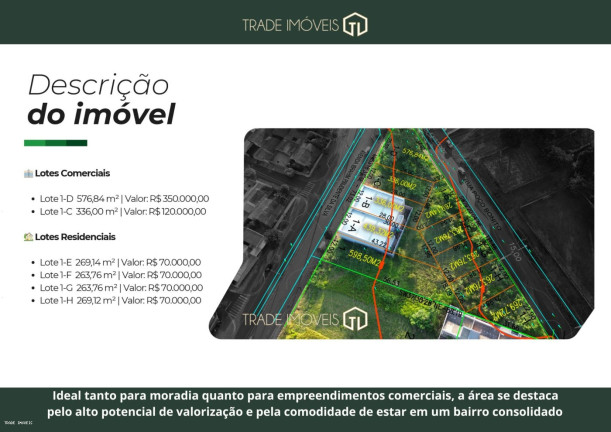 Imagem Terreno à Venda, 576 m² em Esperança - Ibiporã Imagem Terreno à Venda, 576 m² em Esperança - Ibiporã