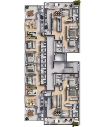 Imagem Apartamento com 2 Quartos à Venda, 66 m² em Portão - Curitiba Imagem Apartamento com 2 Quartos à Venda, 66 m² em Portão - Curitiba