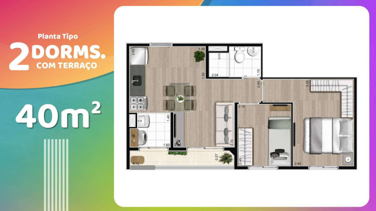 Imagem Apartamento com 2 Quartos à Venda, 38 m² em Pedreira - São Paulo