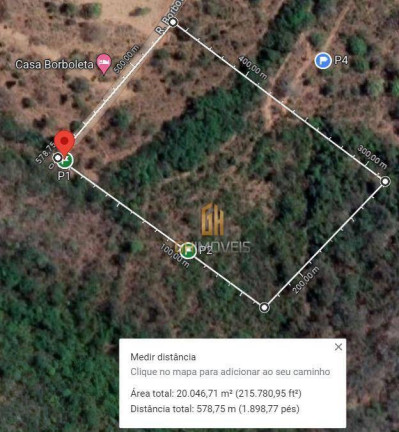 Chácara à Venda, 48.400 m² em Zona Rural - Pirenópolis