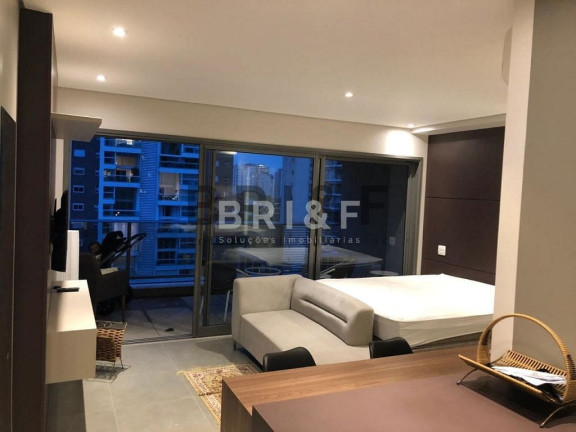 Apartamento com 1 Quarto para Alugar, 41 m² em Brooklin - São Paulo