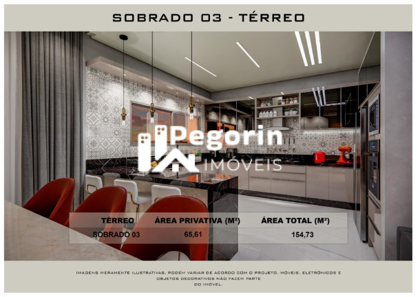 Imagem Sobrado com 3 Quartos à Venda, 253 m² em Centro - Pinhais