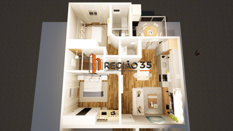 Imagem Apartamento com 2 Quartos à Venda, 104 m² em Funcionários - Poços De Caldas Imagem Apartamento com 2 Quartos à Venda, 104 m² em Funcionários - Poços De Caldas