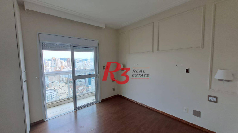 Imagem Apartamento com 4 Quartos para Alugar, 204 m² em Embaré - Santos