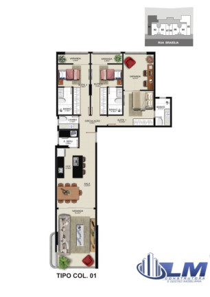 Imagem Imóvel com 2 Quartos à Venda, 72 m² em Praia Do Morro - Guarapari Imagem Imóvel com 2 Quartos à Venda, 72 m² em Praia Do Morro - Guarapari