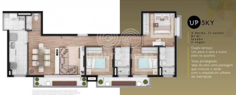 Imagem Apartamento com 3 Quartos à Venda, 81 m² em Conceição - São Paulo Imagem Apartamento com 3 Quartos à Venda, 81 m² em Conceição - São Paulo