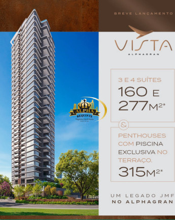 Imagem Apartamento com 3 Quartos à Venda, 160 m² em Alphagran Alphaville - Barueri