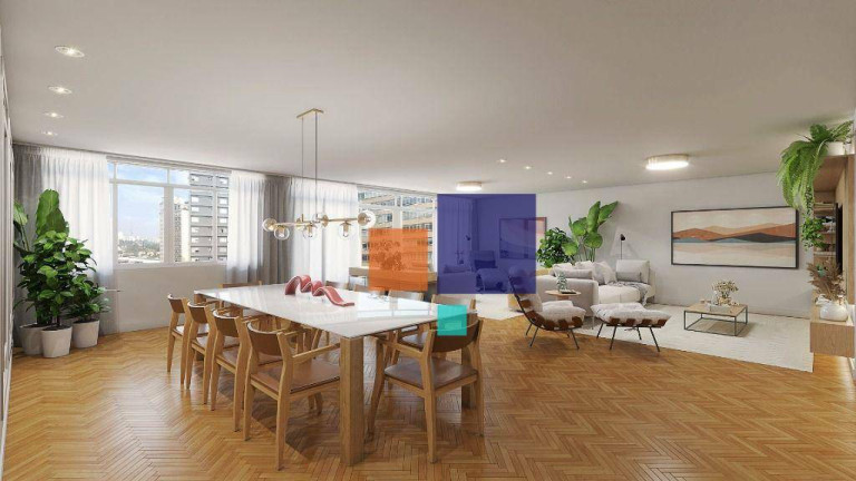 Apartamento com 3 Quartos à Venda, 220 m² em Higienópolis - São Paulo