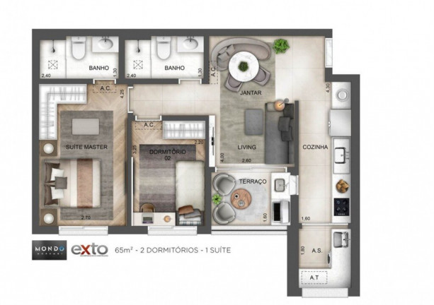 Imagem Imóvel com 3 Quartos à Venda, 81 m² em Vila Andrade - São Paulo Imagem Imóvel com 3 Quartos à Venda, 81 m² em Vila Andrade - São Paulo