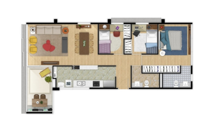 Imagem Apartamento com 3 Quartos à Venda, 84 m² em Perdizes - São Paulo Imagem Apartamento com 3 Quartos à Venda, 84 m² em Perdizes - São Paulo