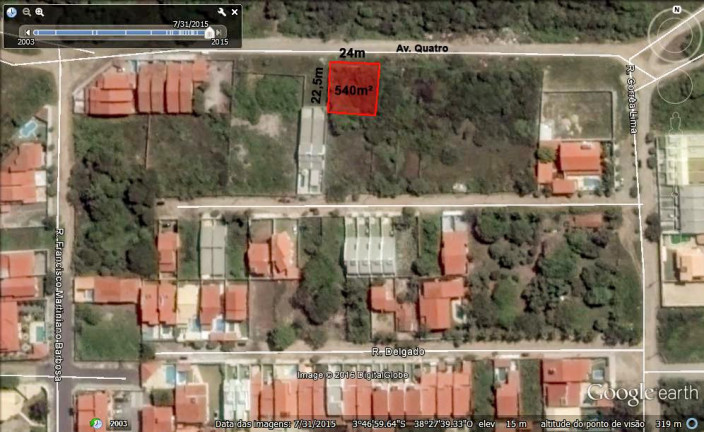Imagem Terreno à Venda, 492 m² em Edson Queiroz - Fortaleza Imagem Terreno à Venda, 492 m² em Edson Queiroz - Fortaleza