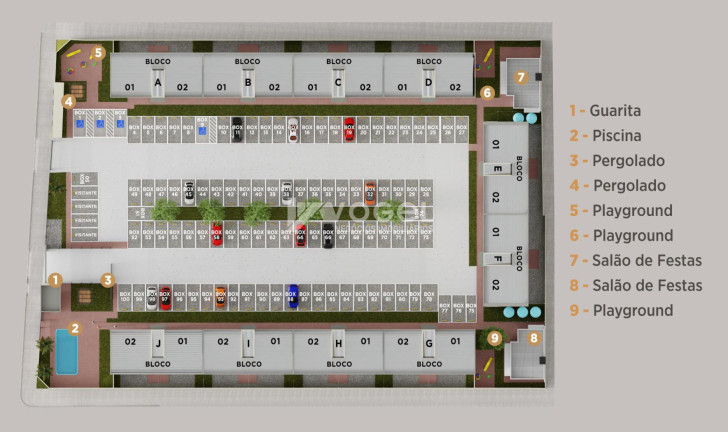 Imagem Apartamento com 2 Quartos à Venda, 48 m² em São Jorge - Novo Hamburgo Imagem Apartamento com 2 Quartos à Venda, 48 m² em São Jorge - Novo Hamburgo