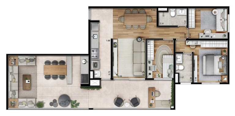 Imagem Apartamento com 2 Quartos à Venda, 67 m² em Freguesia Do ó - São Paulo Imagem Apartamento com 2 Quartos à Venda, 67 m² em Freguesia Do ó - São Paulo