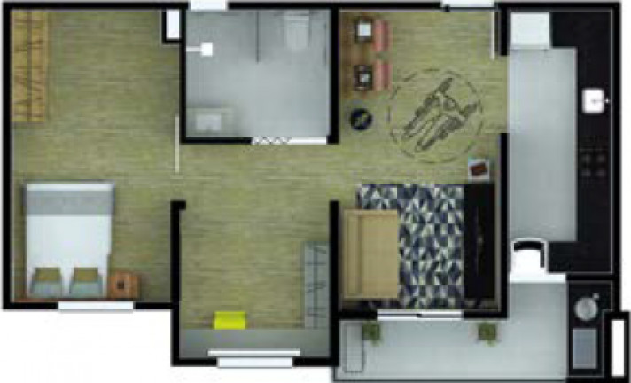 Imagem Apartamento com 2 Quartos à Venda, 52 m² em Chácara Bela Vista - Sumaré Imagem Apartamento com 2 Quartos à Venda, 52 m² em Chácara Bela Vista - Sumaré
