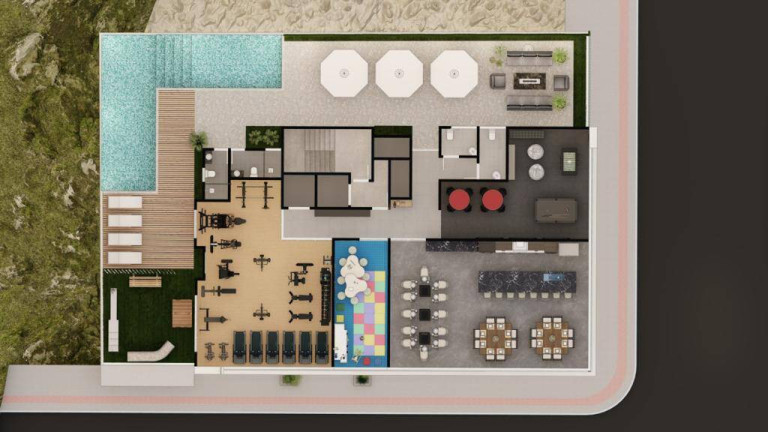 Imagem Apartamento com 2 Quartos à Venda, 60 m² em Tabuleiro Dos Oliveiras - Itapema