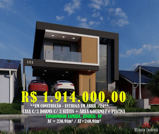 Imagem Casa com 3 Quartos à Venda, 230 m² em Centro - Jundiaí Imagem Casa com 3 Quartos à Venda, 230 m² em Centro - Jundiaí