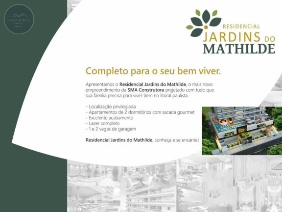 Imagem Imóvel com 2 Quartos à Venda, 101 m² em Canto Do Forte - Praia Grande