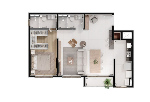 Imagem Apartamento com 2 Quartos à Venda, 62 m² em Salgado Filho - Gravataí Imagem Apartamento com 2 Quartos à Venda, 62 m² em Salgado Filho - Gravataí