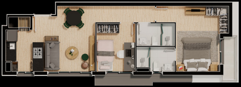 Imagem Apartamento com 1 Quarto à Venda, 34 m² em Bom Fim - Porto Alegre Imagem Apartamento com 1 Quarto à Venda, 34 m² em Bom Fim - Porto Alegre