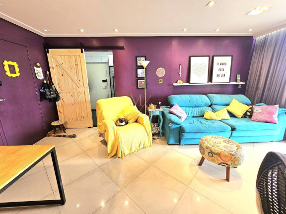 Imagem Apartamento com 3 Quartos à Venda, 111 m² em Encruzilhada - Santos Imagem Apartamento com 3 Quartos à Venda, 111 m² em Encruzilhada - Santos