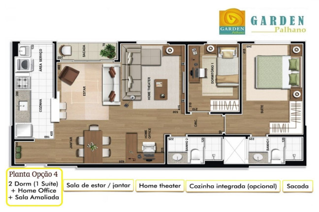 Imagem Apartamento com 2 Quartos à Venda, 69 m² em Gleba Fazenda Palhano - Londrina Imagem Apartamento com 2 Quartos à Venda, 69 m² em Gleba Fazenda Palhano - Londrina