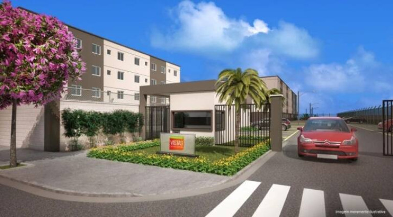 Apartamento com 2 Quartos à Venda, 42 m² em Conjunto Residencial Araretama - Pindamonhangaba
