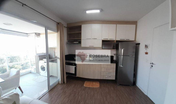 Imagem Apartamento com 1 Quarto para Alugar, 38 m² em Brooklin - São Paulo Imagem Apartamento com 1 Quarto para Alugar, 38 m² em Brooklin - São Paulo