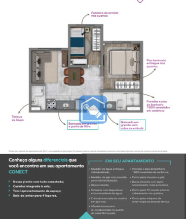 Apartamento com 2 Quartos à Venda, 35 m² em Limão - São Paulo