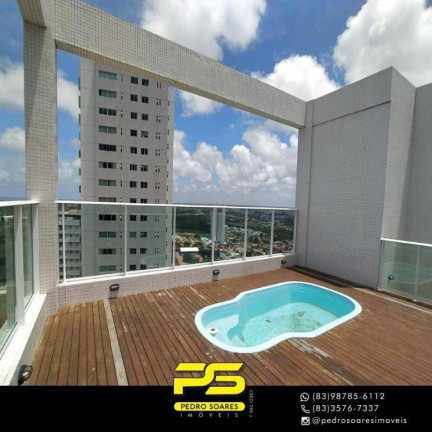 Imagem Cobertura com 3 Quartos à Venda, 375 m² em Altiplano Cabo Branco - João Pessoa Imagem Cobertura com 3 Quartos à Venda, 375 m² em Altiplano Cabo Branco - João Pessoa