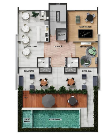 Imagem Apartamento com 2 Quartos à Venda, 60 m² em Camboinha - Cabedelo Imagem Apartamento com 2 Quartos à Venda, 60 m² em Camboinha - Cabedelo