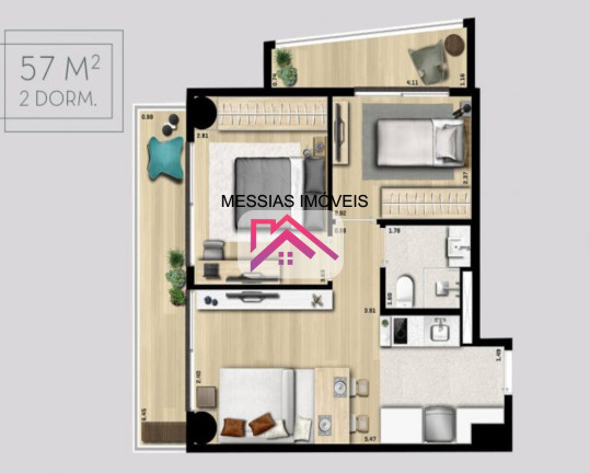 Imagem Imóvel com 1 Quarto à Venda, 26 m² em Pinheiros - São Paulo