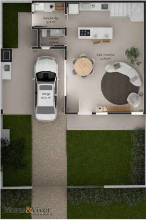 Imagem Casa com 3 Quartos à Venda, 138 m² em São Braz - Curitiba Imagem Casa com 3 Quartos à Venda, 138 m² em São Braz - Curitiba