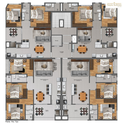 Imagem Apartamento com 2 Quartos à Venda, 76 m² em Pedra Branca - Palhoça Imagem Apartamento com 2 Quartos à Venda, 76 m² em Pedra Branca - Palhoça