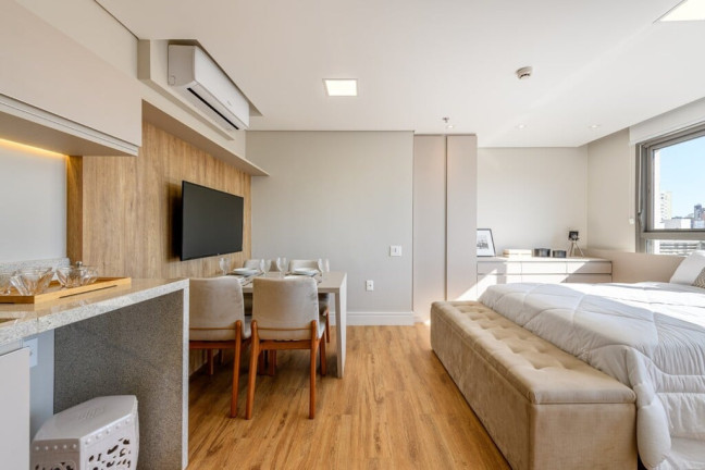 Imagem Imóvel com 1 Quarto à Venda, 37 m² em Petrópolis - Porto Alegre
