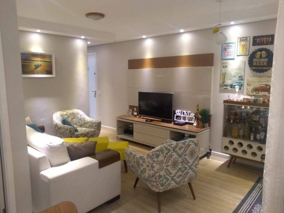 Imagem Apartamento com 3 Quartos à Venda, 63 m² em Piraporinha - Diadema