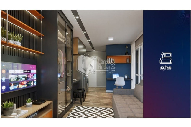 Imagem Studio com 1 Quarto à Venda, 24 m² em Brooklin Paulista - São Paulo