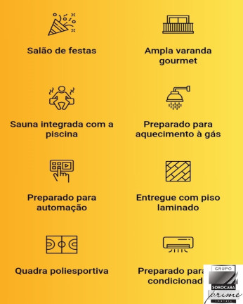 Imagem Apartamento com 1 Quarto à Venda, 52 m² em Além Ponte - Sorocaba Imagem Apartamento com 1 Quarto à Venda, 52 m² em Além Ponte - Sorocaba